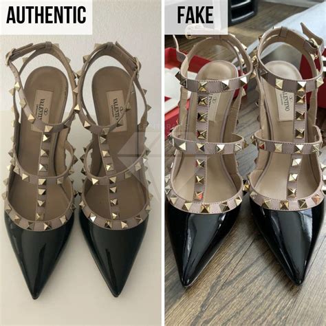 fake valentino shoes vs real|are valentino heels genuine.